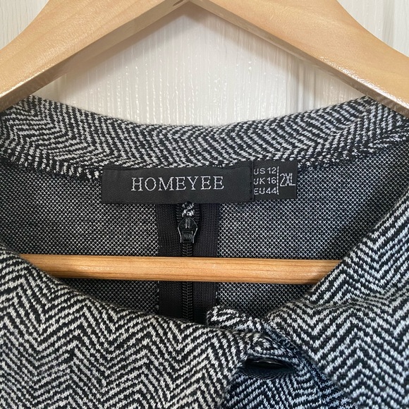 Black & Grey Dress - Picture 5 of 5